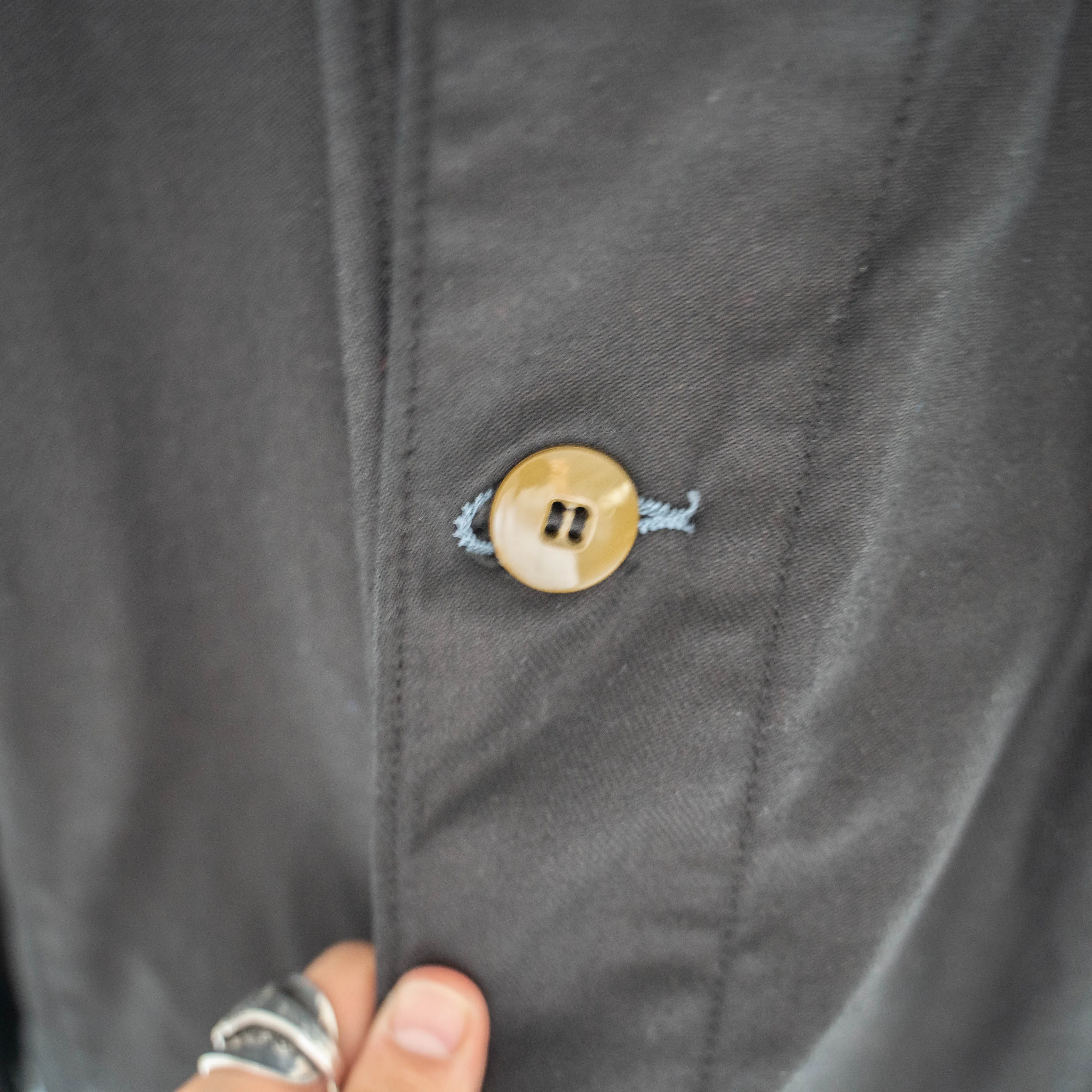1960s Swedish military M59 jacket -black dyed-