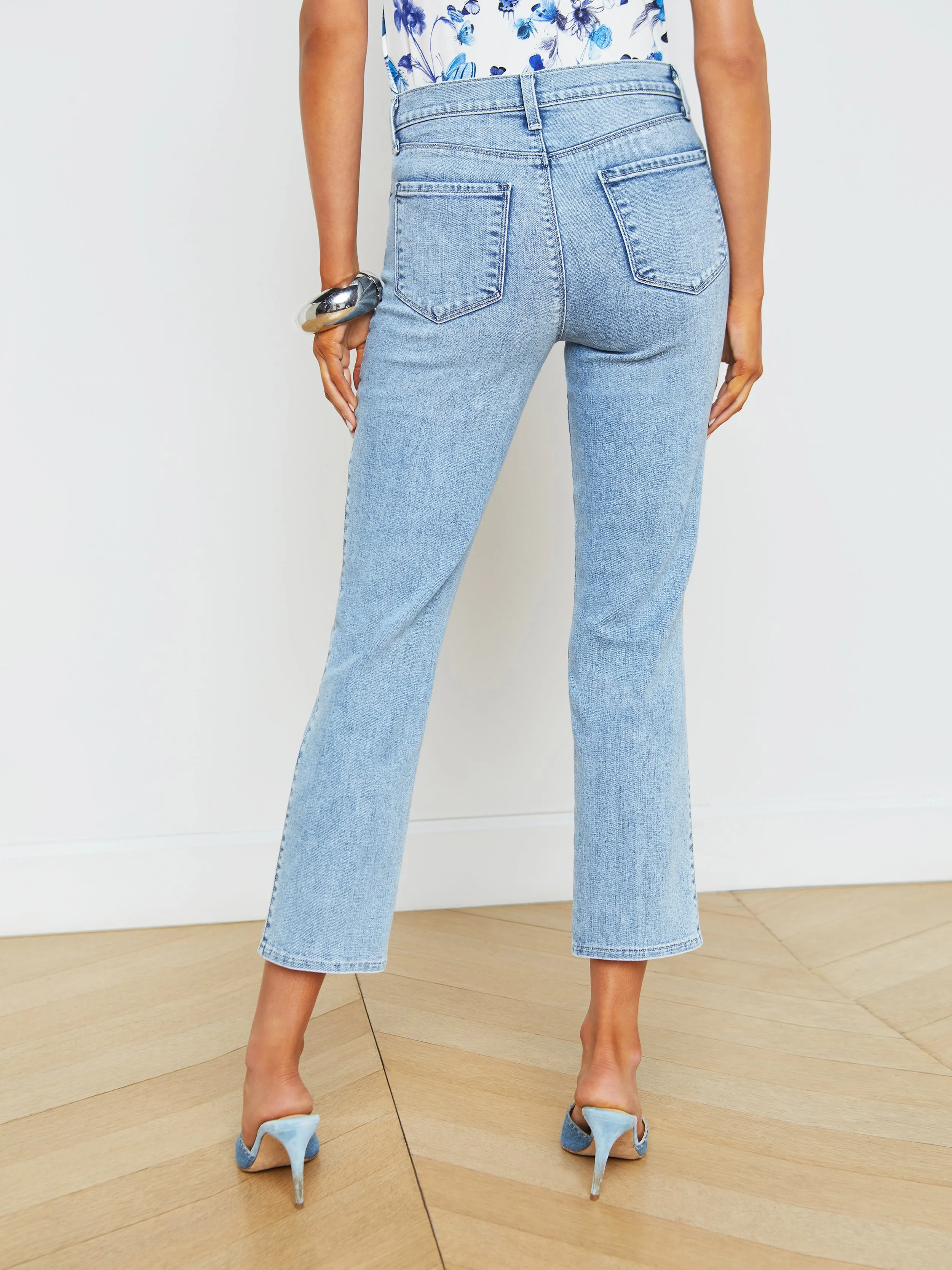 Alexia Cropped Cigarette Jean