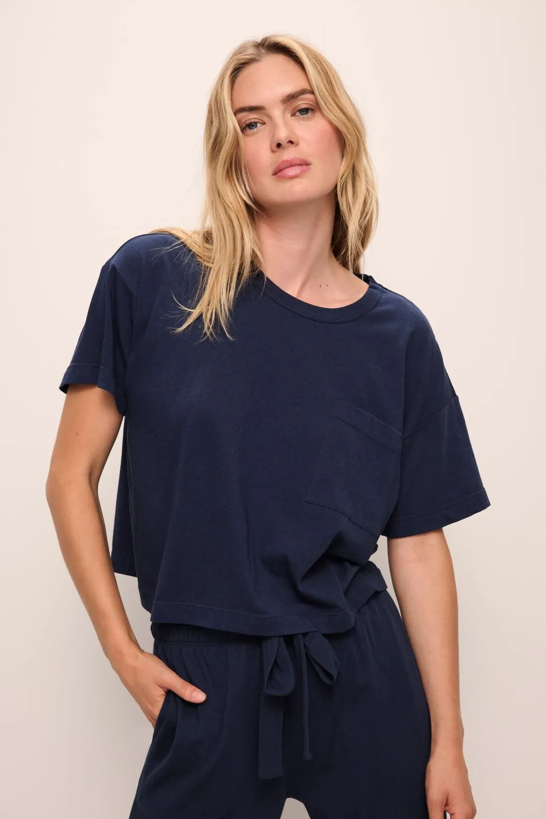 Aloe Cotton Short Sleeve Tee