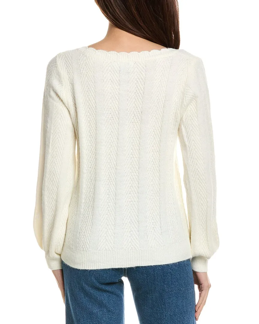 Anna Kay Krist Cashmere-Blend Cardigan