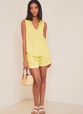 Bella Dahl - Shirred Neck Blouse