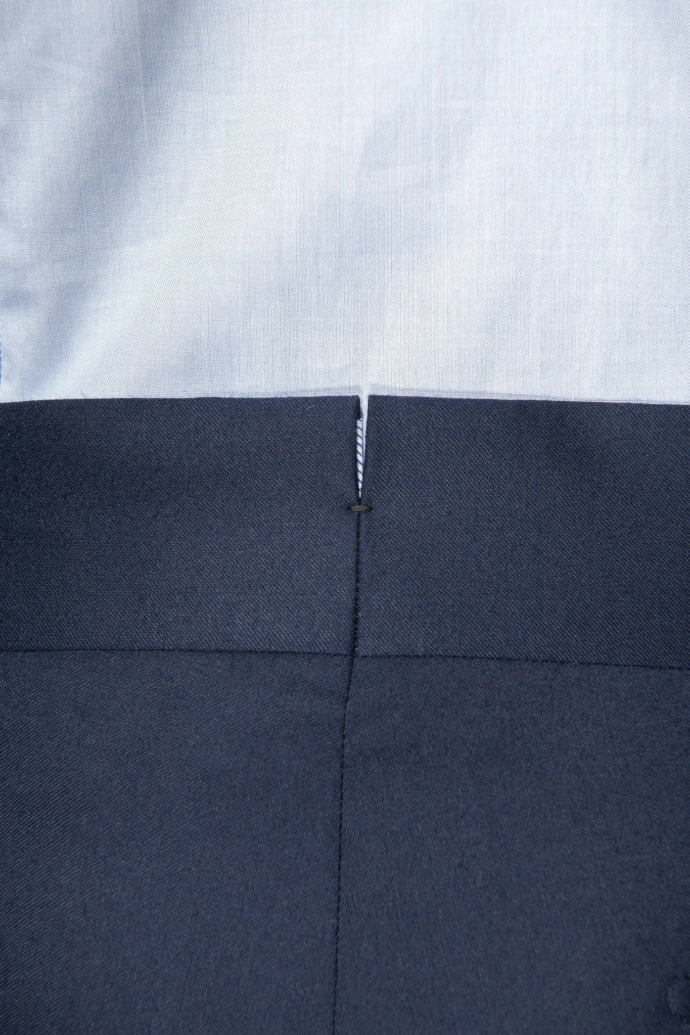 Blue Flannel Trousers Limited Edition – Made in Italy