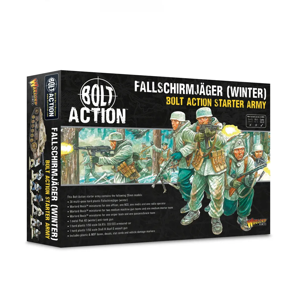 Bolt Action Fallschirmjäger Winter Starter Army
