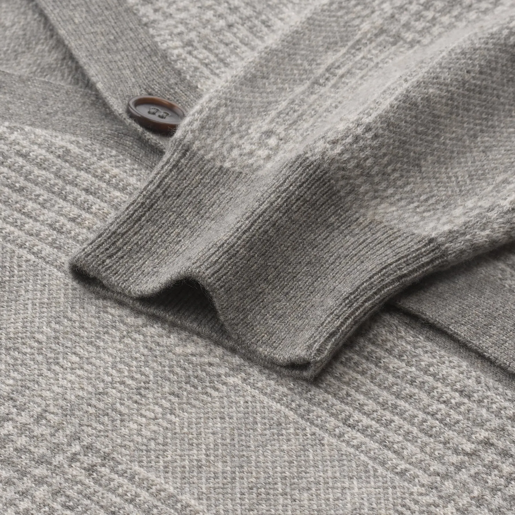 Cashmere Cardigan in Grey