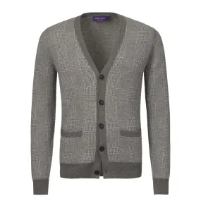 Cashmere Cardigan in Grey
