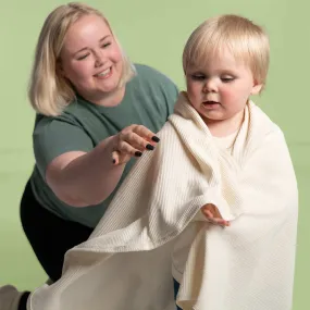 COZYTIME 100% Organic Cotton Knit Waffle Baby Blanket (USA)