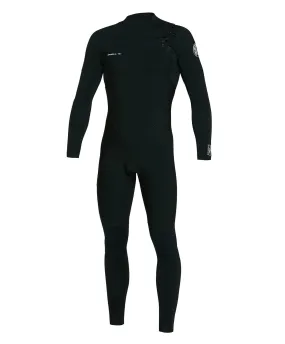 Defender 3/2mm Steamer Chest Zip Wetsuit - Black