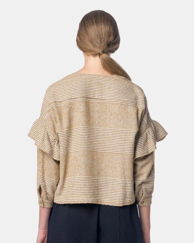 Florian Blouse in Khaki