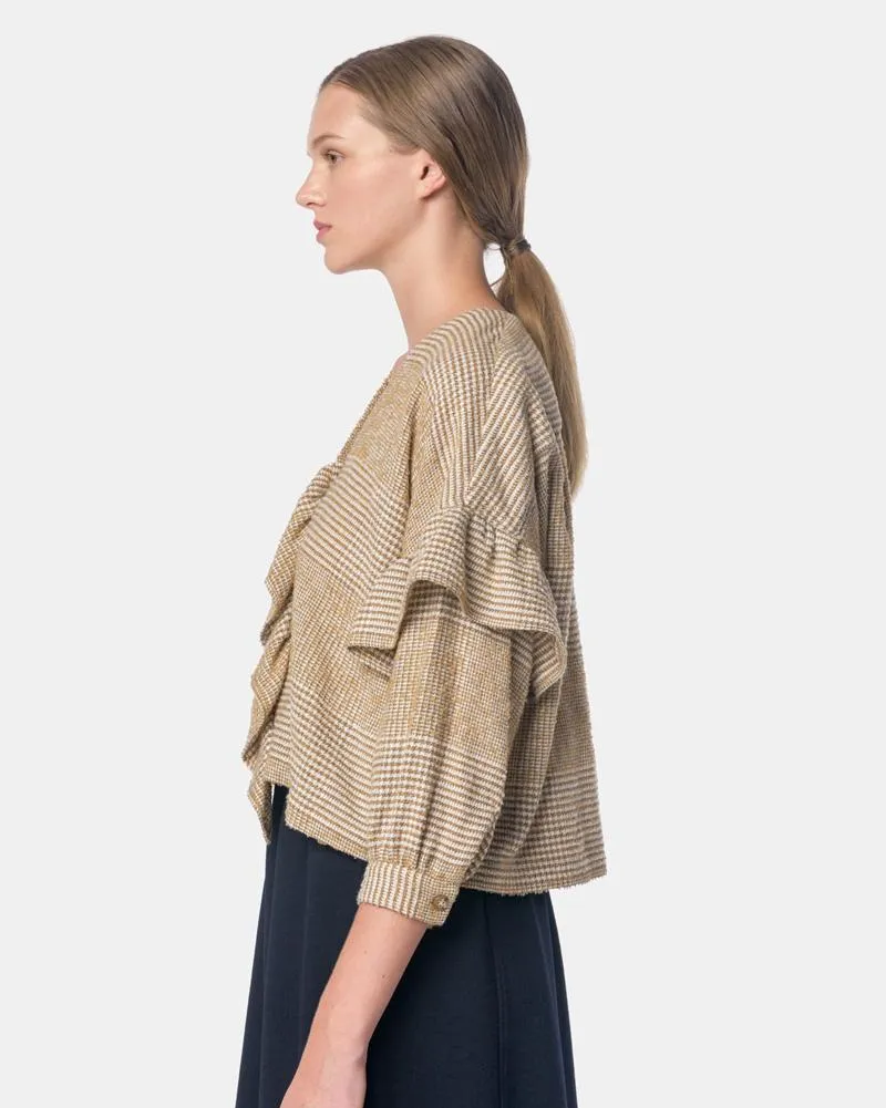 Florian Blouse in Khaki