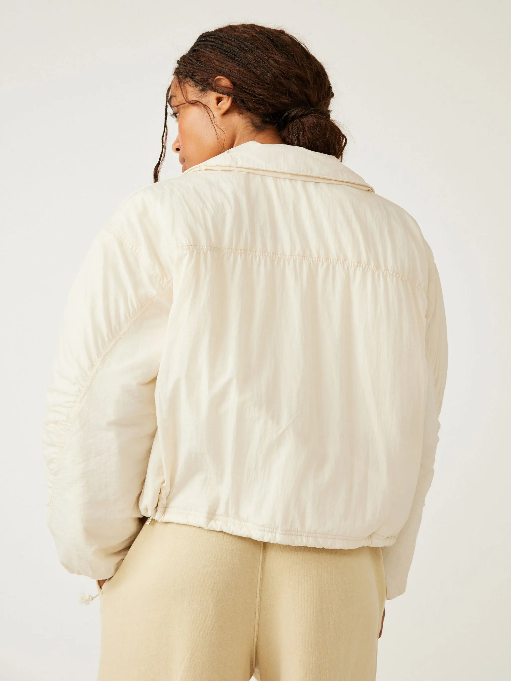 Free People Movement Off The Bleachers Coaches - Sea Salt