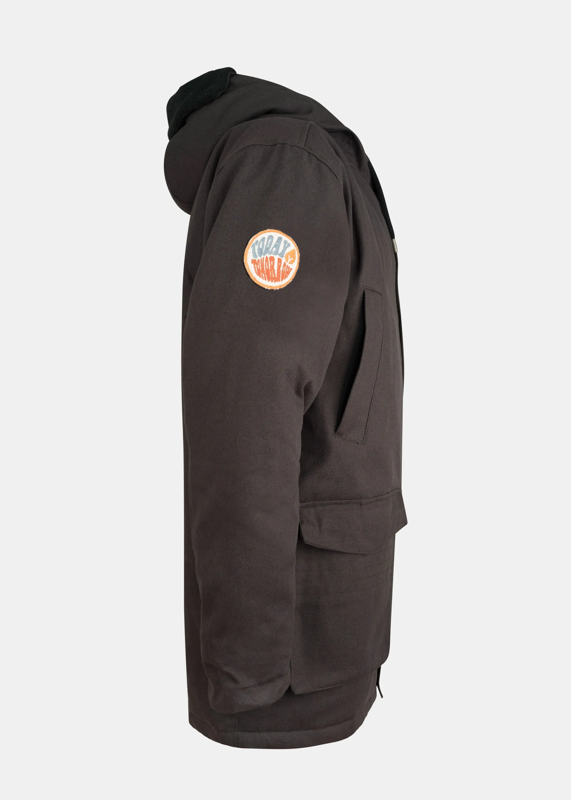 Gefütterter Parka WOOLD DarkBrown