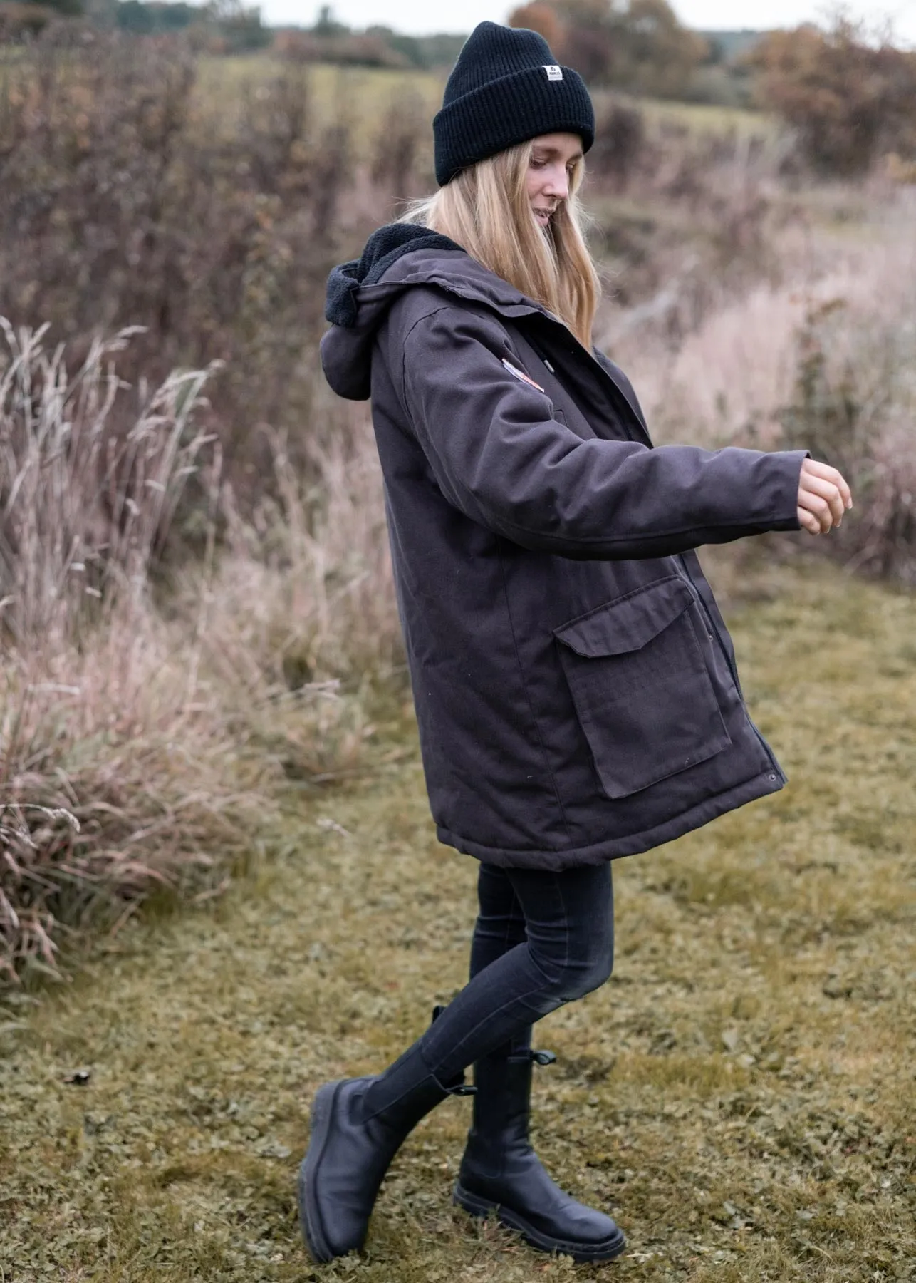 Gefütterter Parka WOOLD DarkBrown