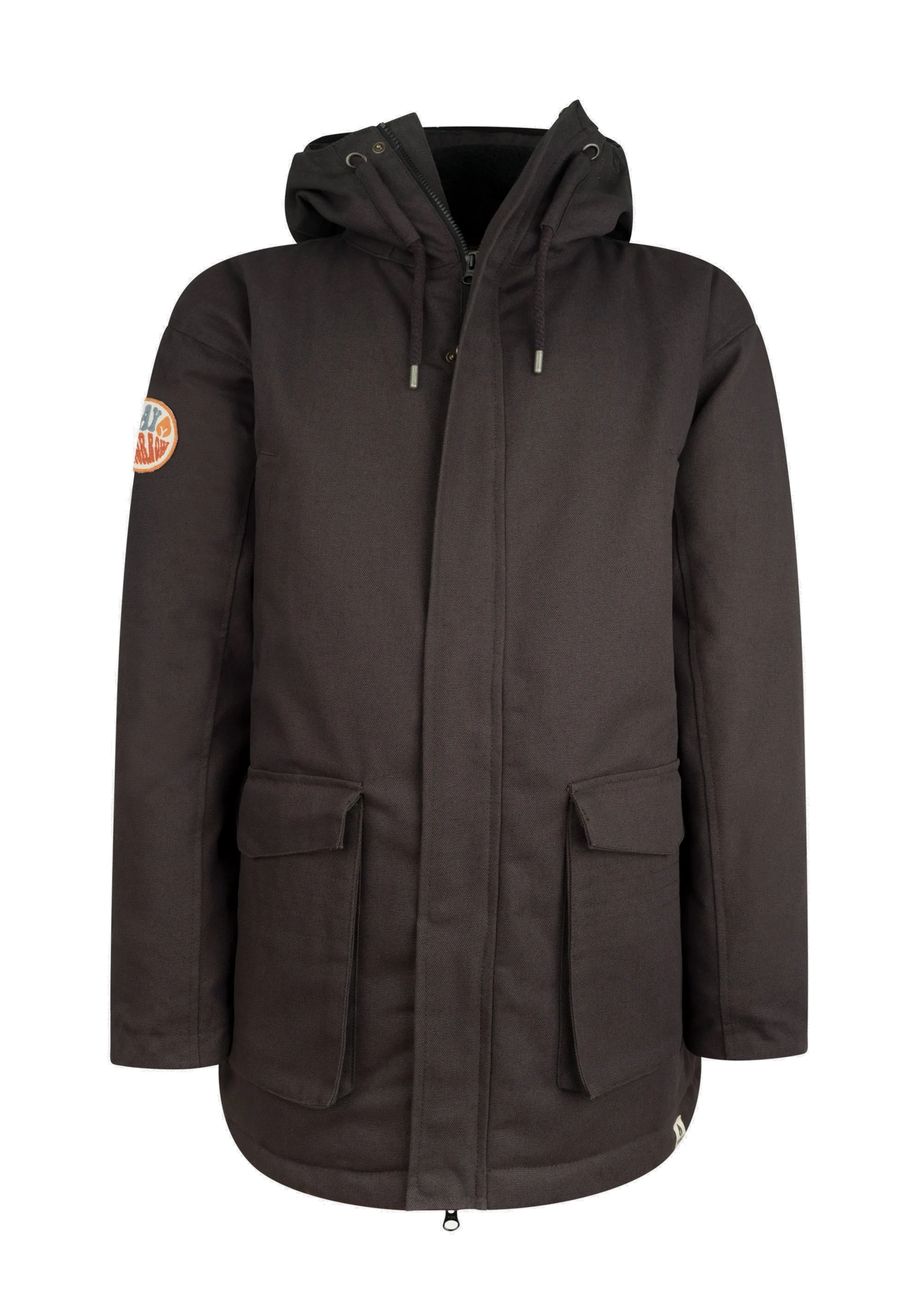 Gefütterter Parka WOOLD DarkBrown