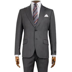 Grey and Purple Stripe Lanificio F.lli Cerruti Two-Piece Suit