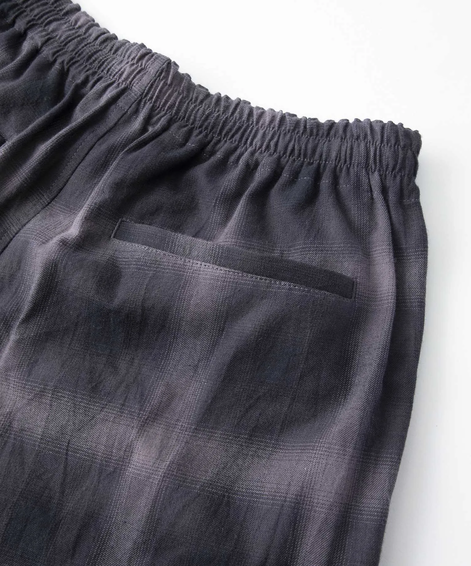 HOMBRE PLAID EASY TYPE PANT