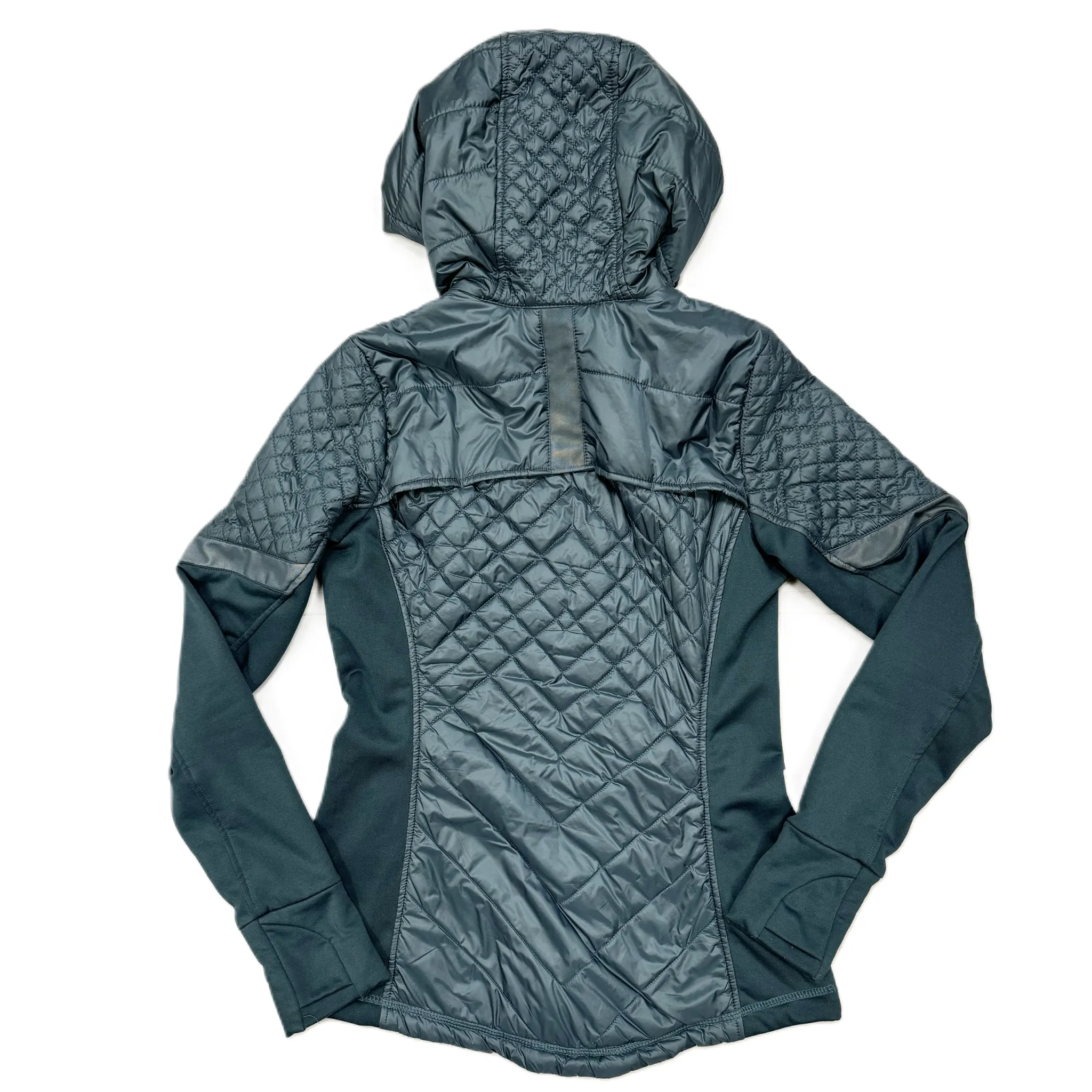 Jacket Puffer & Quilted By Athleta In Teal, Size: S