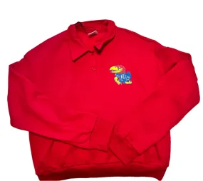 Kansas Patch Polo Sweatshirt