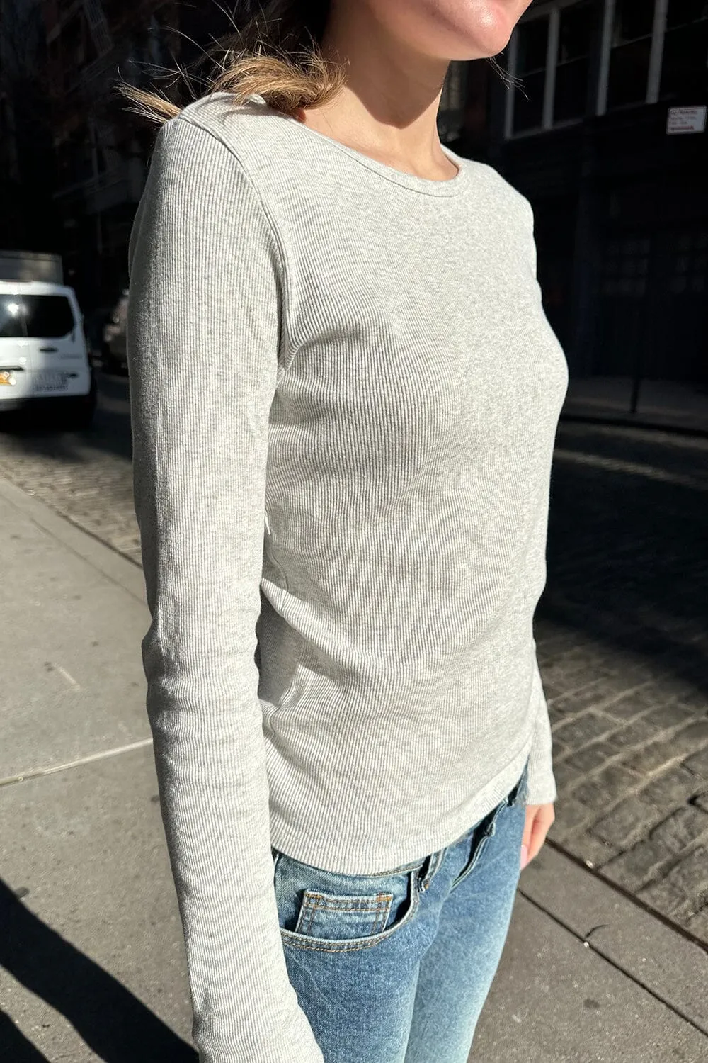 Leah Ribbed Top