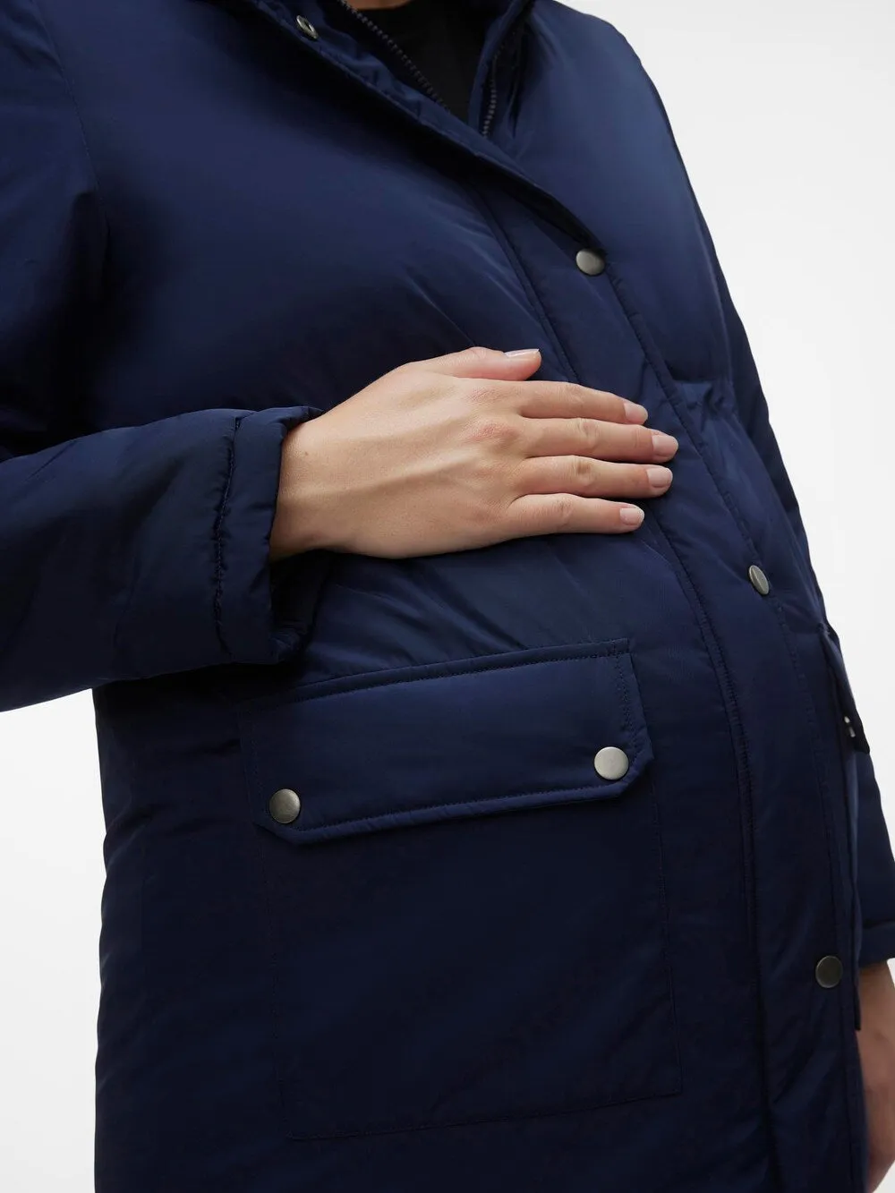 Mamalicious Macy winter parka, dark blue
