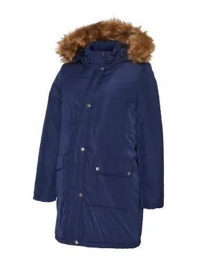 Mamalicious Macy winter parka, dark blue