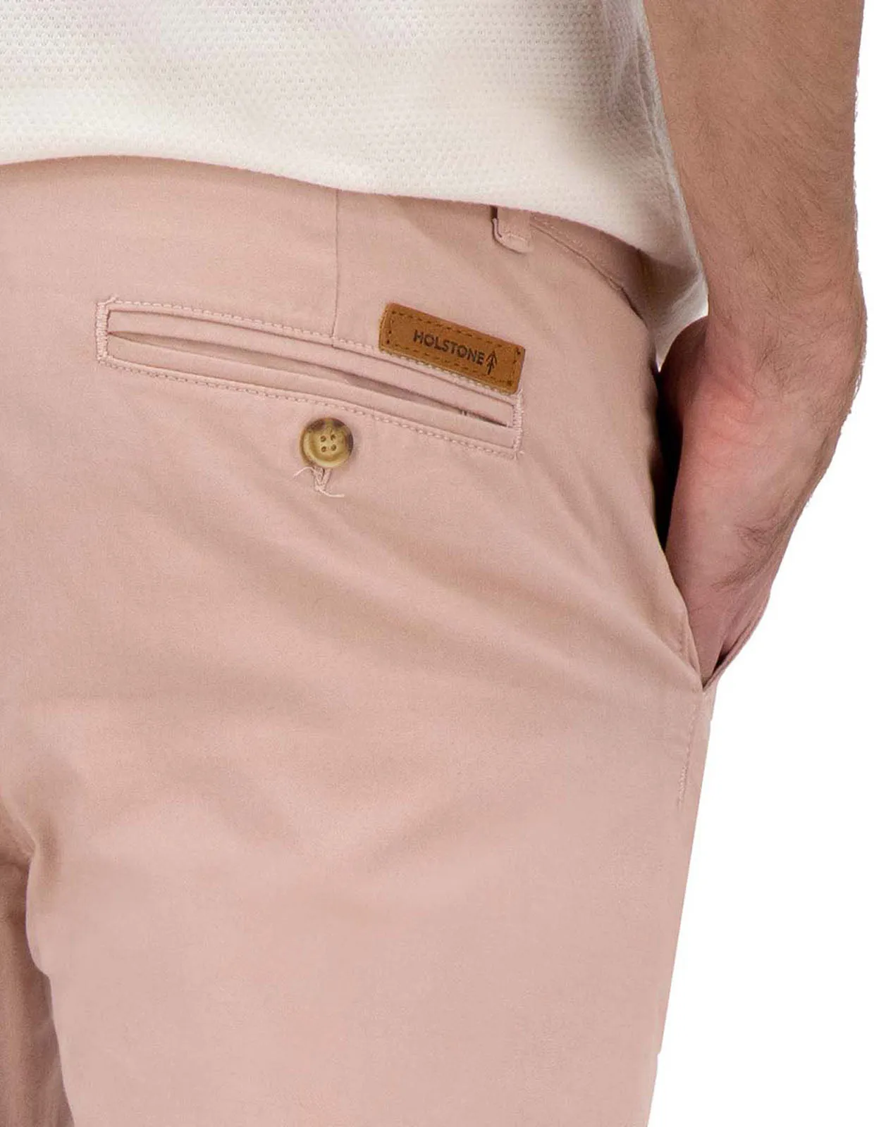 Pantalón Chino de Gabardina - New Pink