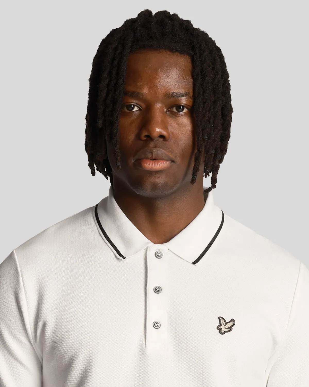 Premium Vintage Flatback Pique Tipped Polo Shirt
