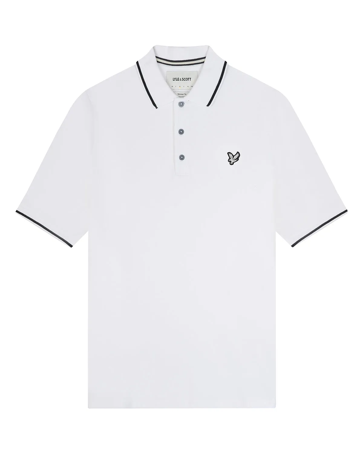 Premium Vintage Flatback Pique Tipped Polo Shirt