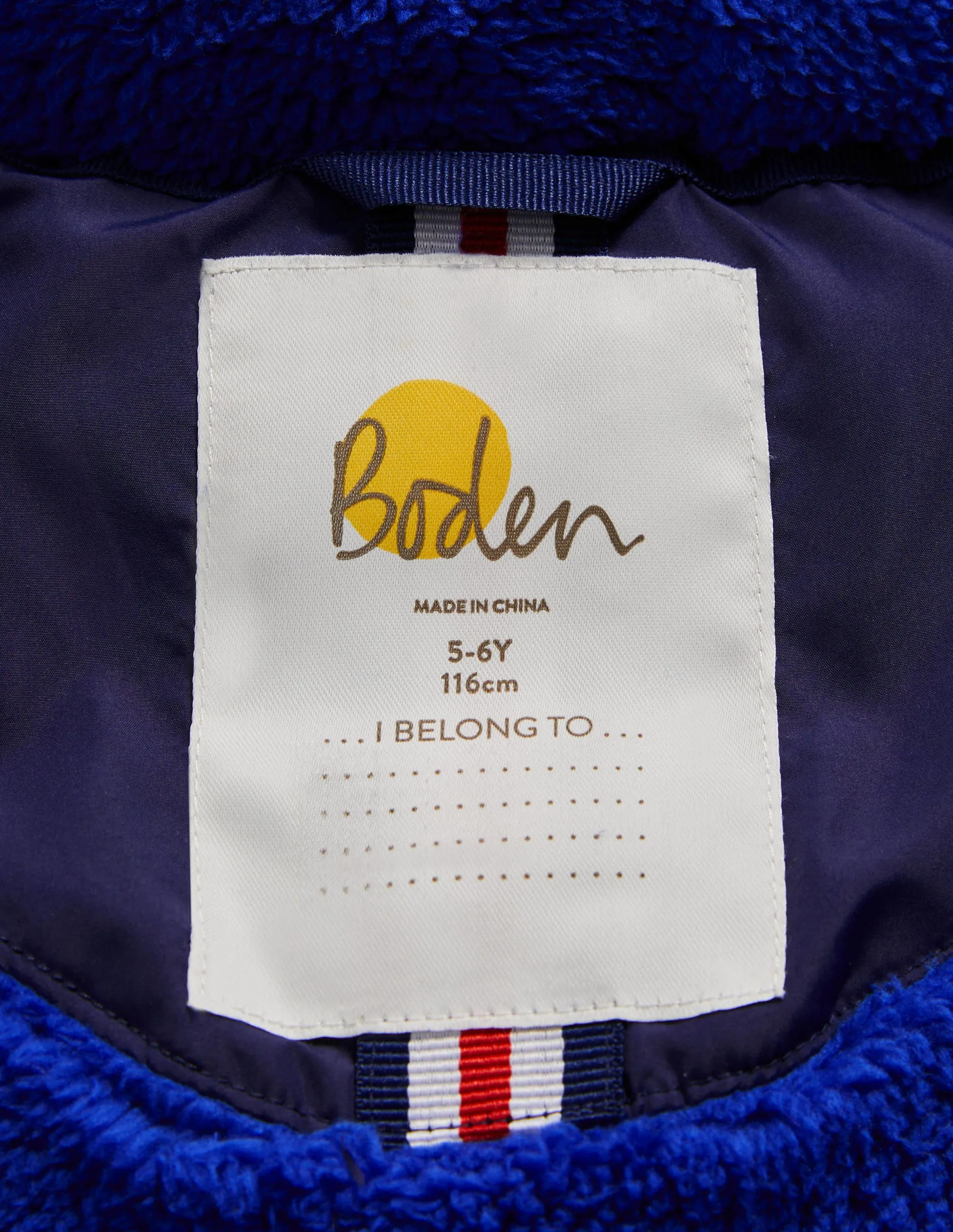 Shower-Resistant Padded Jacket-College Navy