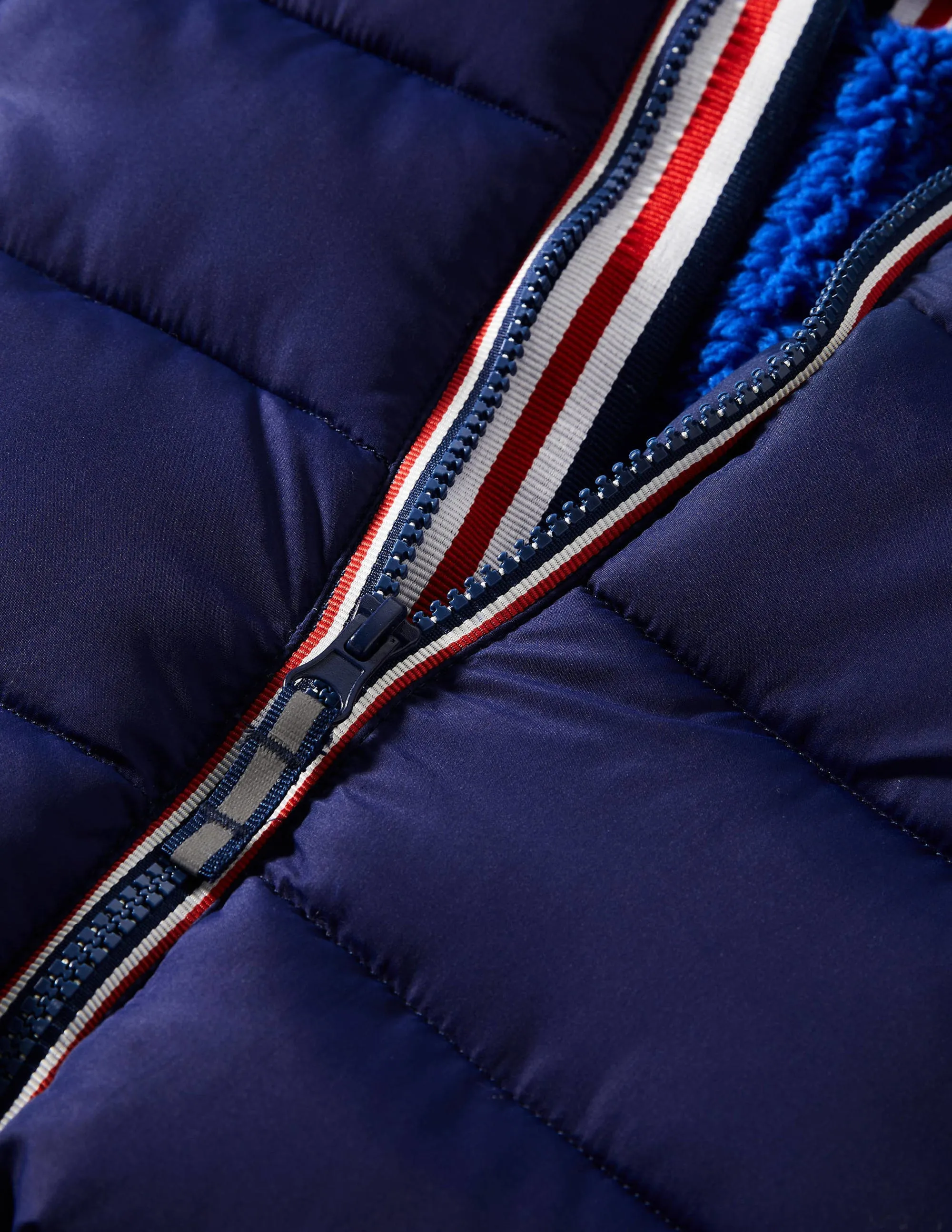 Shower-Resistant Padded Jacket-College Navy