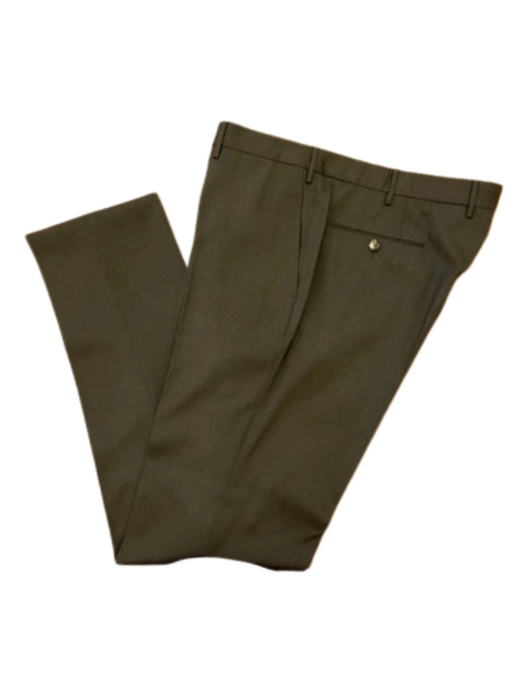 Slim Fit Wool Pant