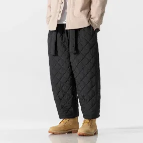 Thermal "suwaru" harem pants